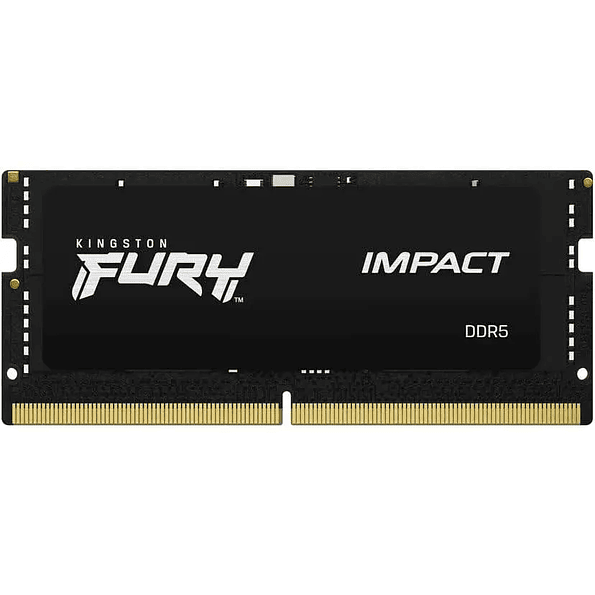 Memoria RAM para Notebook Kingston Fury DDR5 16GB 6400MT/s CL38 SODIMM 1