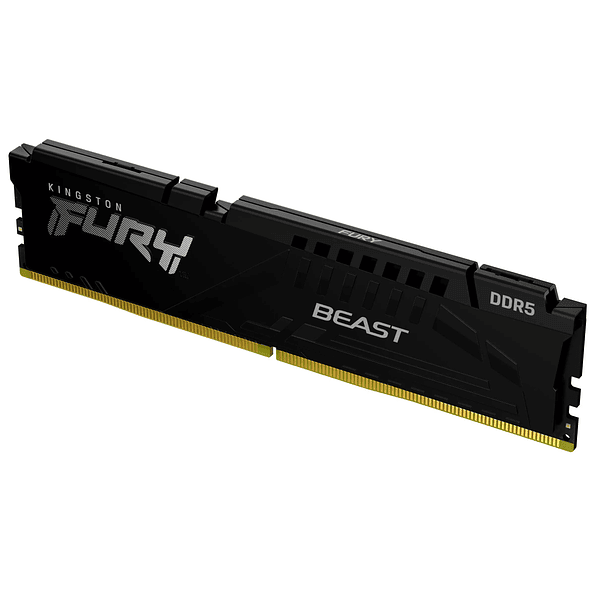 Memoria RAM DDR5 64GB 5600MHz CL36 Kingston FURY Beast Black para PC 2
