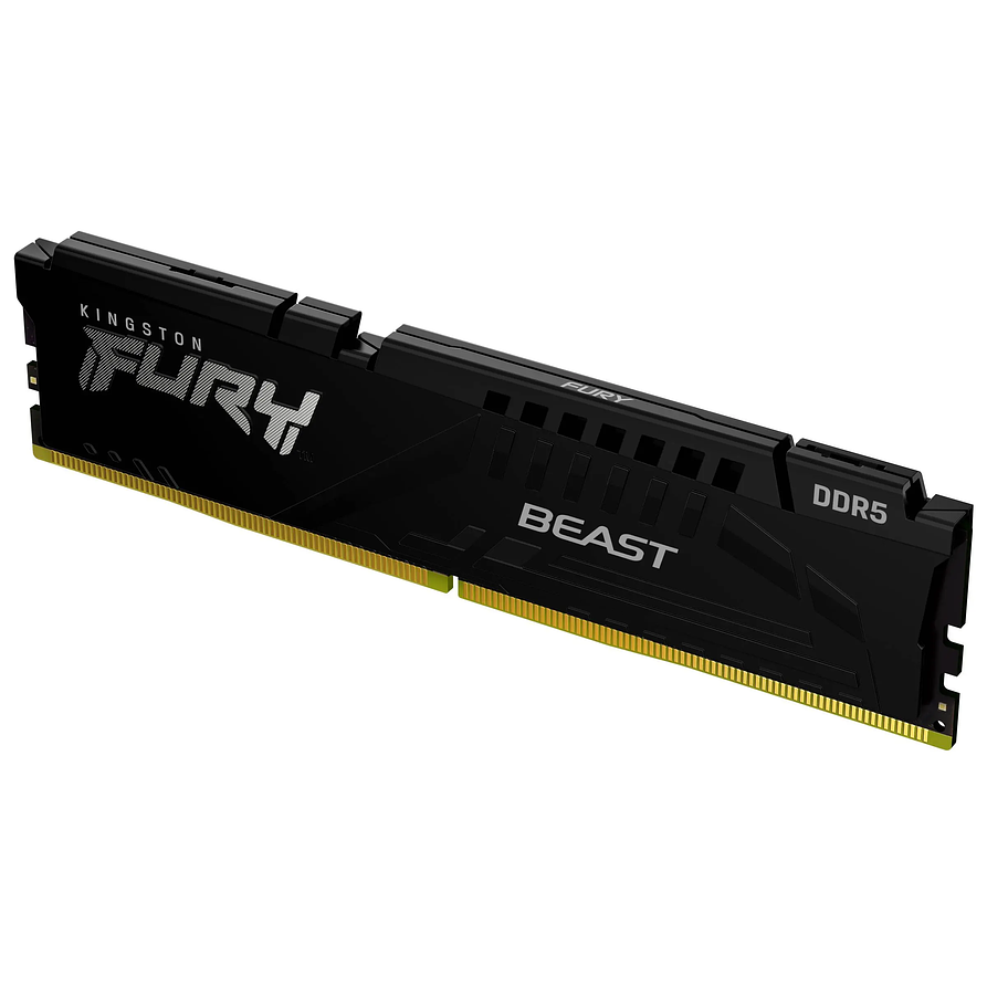 Memoria RAM DDR5 64GB 5600MHz CL36 Kingston FURY Beast Black para PC 2