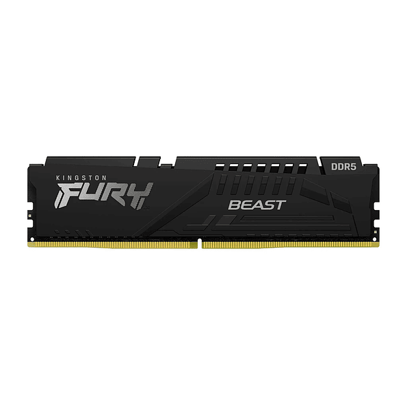 Memoria RAM Kingston Fury Beast Black 32GB DDR5 6400MT/s CL32 para PC 1