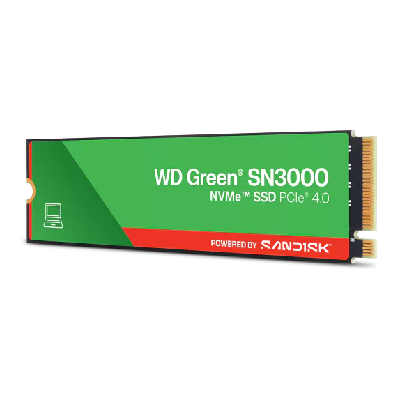 SSD NVMe Western Digital WD Green SN3000 2TB PCIe 4.0 M.2 2280 para PC y Laptop 2
