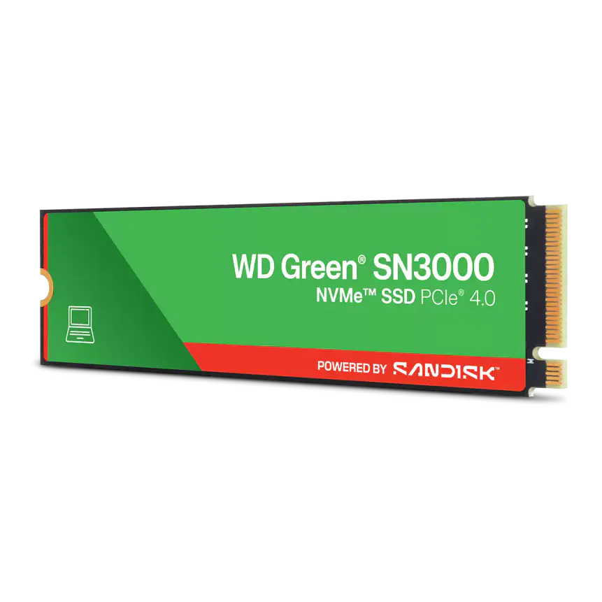 SSD NVMe Western Digital WD Green SN3000 2TB PCIe 4.0 M.2 2280 para PC y Laptop 2