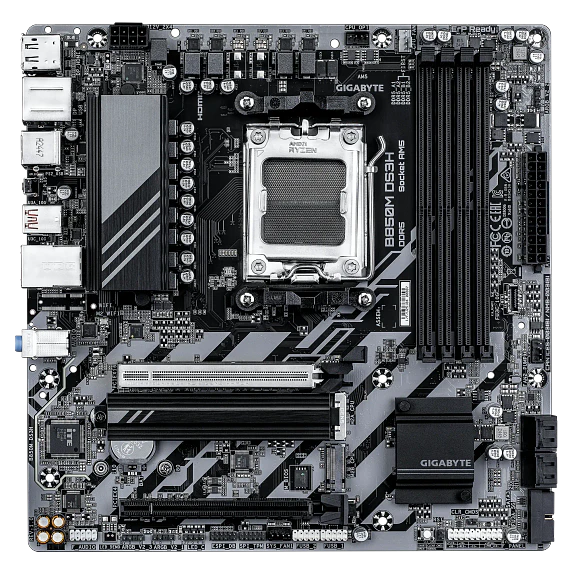 Placa Madre Gigabyte B850M DS3H AM5 DDR5 Micro ATX 2