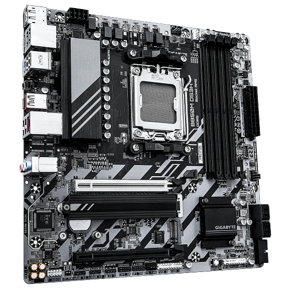 Placa Madre Gigabyte B850M DS3H AM5 DDR5 Micro ATX 3