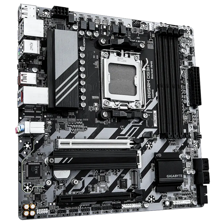 Placa Madre Gigabyte B850M DS3H AM5 DDR5 Micro ATX 3