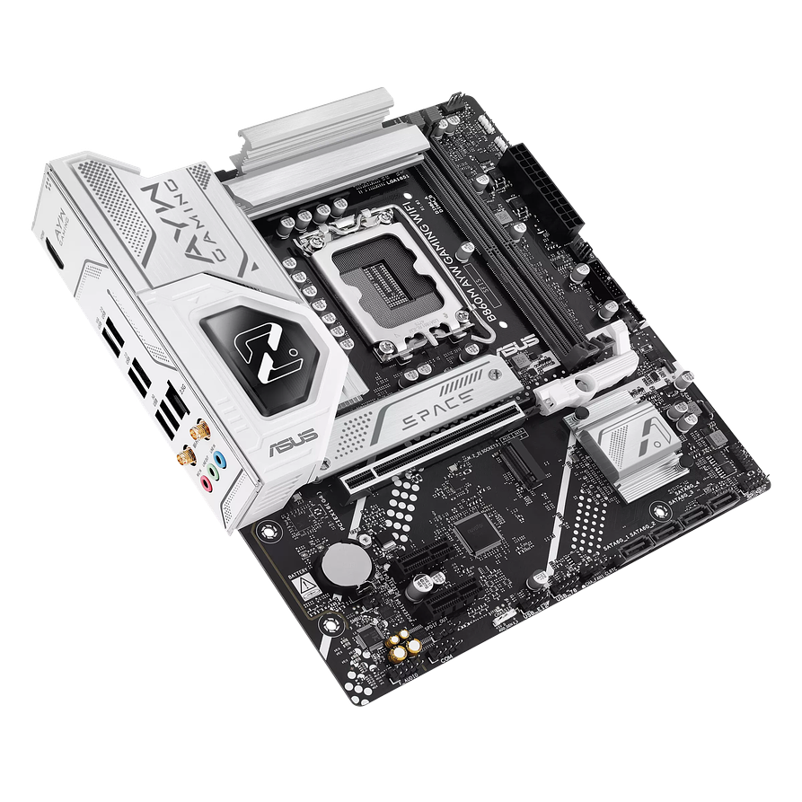 Placa Madre ASUS B860M AYW GAMING WIFI DDR5 LGA 1851 Micro ATX 4
