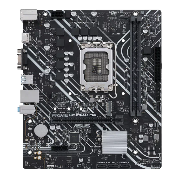 Placa Madre ASUS PRIME H610M-K D4-CSM LGA1700 DDR4 M.2 Micro ATX 2