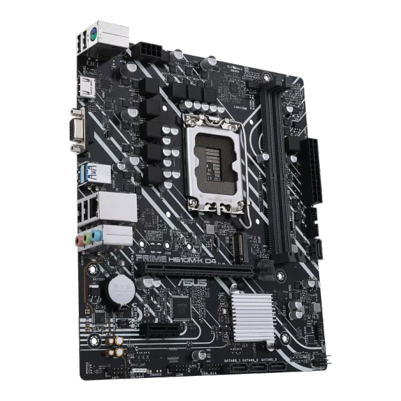 Placa Madre ASUS PRIME H610M-K D4-CSM LGA1700 DDR4 M.2 Micro ATX 4