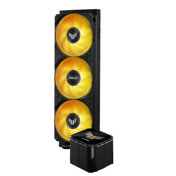 Refrigeración Líquida ASUS TUF Gaming LC III 360 mm ARGB LCD — Intel y AMD, Pantalla IPS 2,8