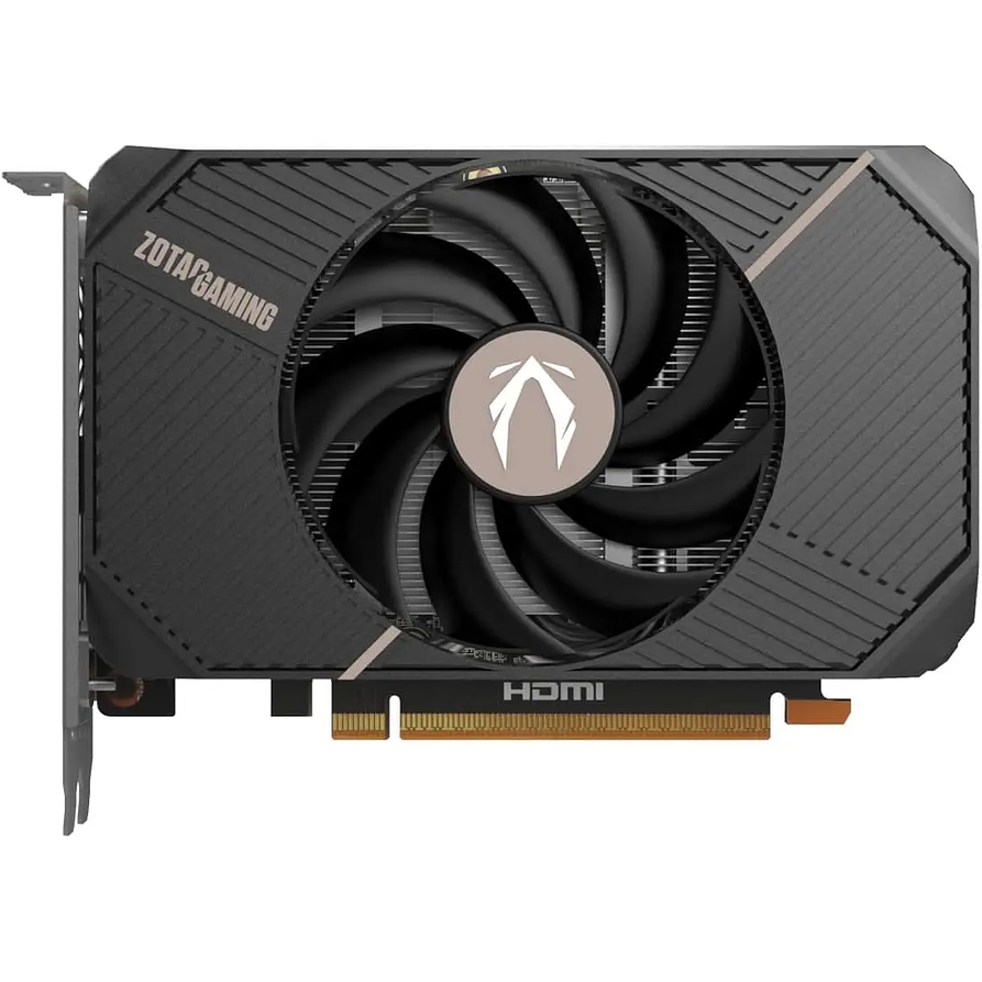 Tarjeta de Video Zotac GAMING GeForce RTX 5050 SOLO 8 GB GDDR6 — NVIDIA RTX 50 Series, PCIe 5.0, DisplayPort 2.1 2