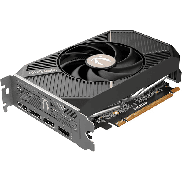 Tarjeta de Video Zotac GAMING GeForce RTX 5050 SOLO 8 GB GDDR6 — NVIDIA RTX 50 Series, PCIe 5.0, DisplayPort 2.1 3