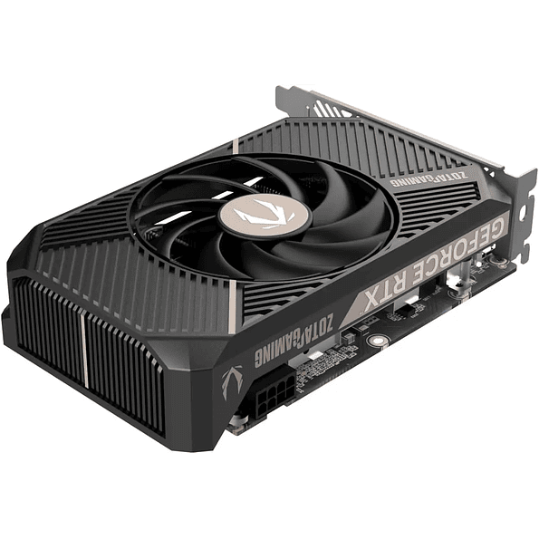 Tarjeta de Video Zotac GAMING GeForce RTX 5050 SOLO 8 GB GDDR6 — NVIDIA RTX 50 Series, PCIe 5.0, DisplayPort 2.1 4
