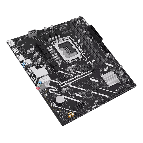 Placa Madre ASUS PRIME H810M-E — Socket LGA1851, DDR5 128GB, 2x M.2 PCIe 4.0, Micro ATX 4