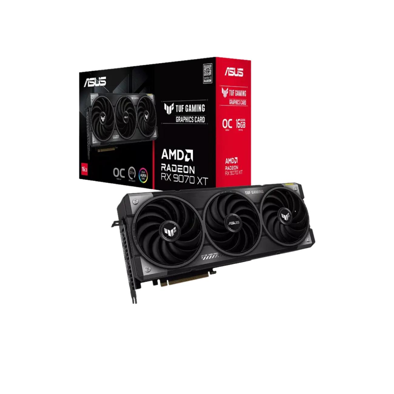 ASUS TUF Radeon RX 9070 XT 16GB OC | Thundertech