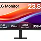 Monitor LG Curvo 24U421A-B Full HD 100Hz VA USB-C HDMI - Miniatura 1