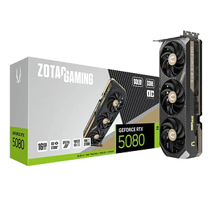 Tarjeta de Video Zotac GAMING GeForce RTX 5080 SOLID CORE OC 16GB GDDR7