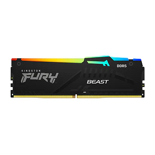 Memoria RAM Kingston Fury Beast RGB 32GB DDR5 6400MHz EXPO DIMM para PC