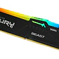 Memoria RAM Kingston Fury Beast RGB 32GB DDR5 6400MHz EXPO DIMM para PC - Miniatura 2