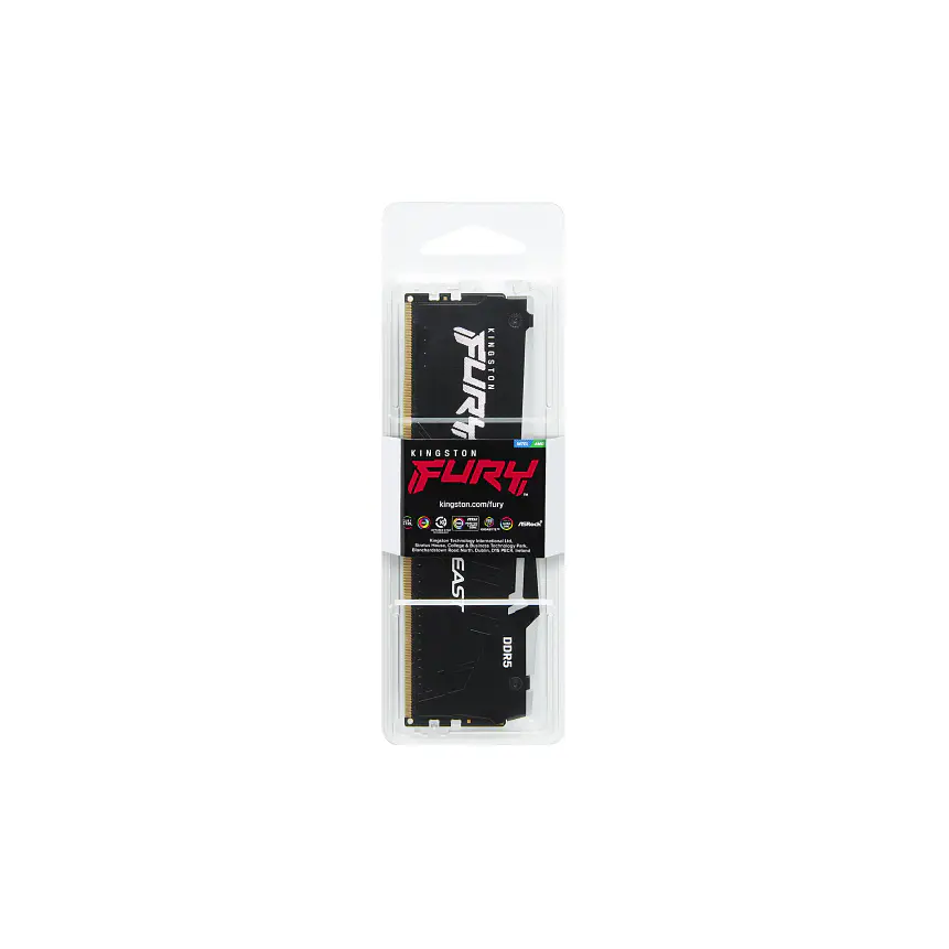 Memoria RAM Kingston Fury Beast RGB 32GB DDR5 6400MHz EXPO DIMM para PC 4