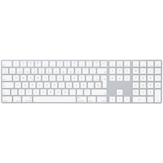Teclado Apple Magic Keyboard con Teclado Numérico Bluetooth Full-Size Silver 1