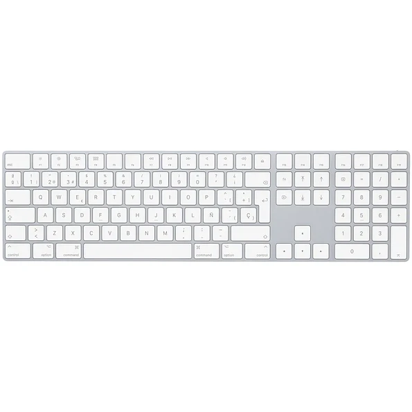 Teclado Apple Magic Keyboard con Teclado Numérico Bluetooth Full-Size Silver 1