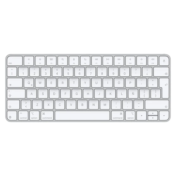 Teclado Apple Magic Keyboard USB-C Español Latinoamérica Blanco para Mac iPad iPhone 1