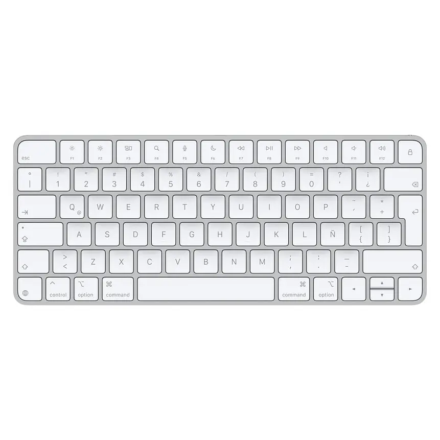 Teclado Apple Magic Keyboard USB-C Español Latinoamérica Blanco para Mac iPad iPhone 1