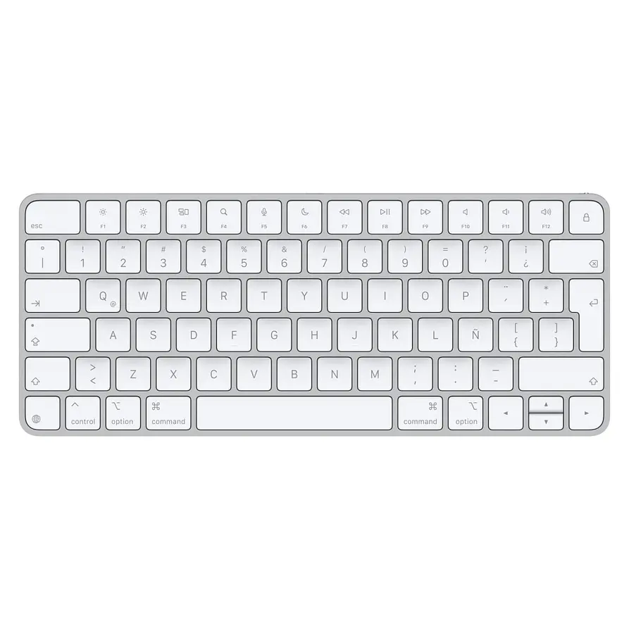 Teclado Apple Magic Keyboard USB-C Español Latinoamérica Blanco para Mac iPad iPhone 1
