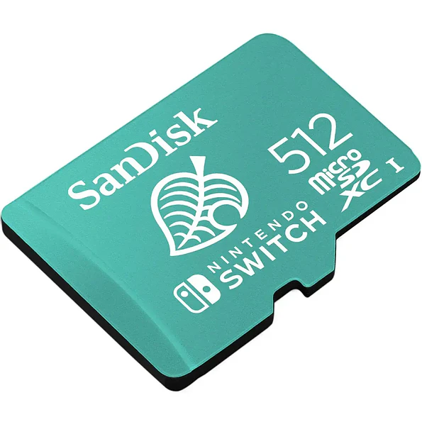 Tarjeta MicroSD SanDisk 512GB para Nintendo Switch UHS-I Class 10 2