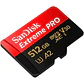 Tarjeta MicroSD SanDisk Extreme PRO 512GB 200MB/s UHS-I V30 U3 - Miniatura 2