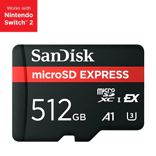 Tarjeta de Memoria SanDisk microSD Express 256GB 880MB/s para Celular, Consola y Cámara