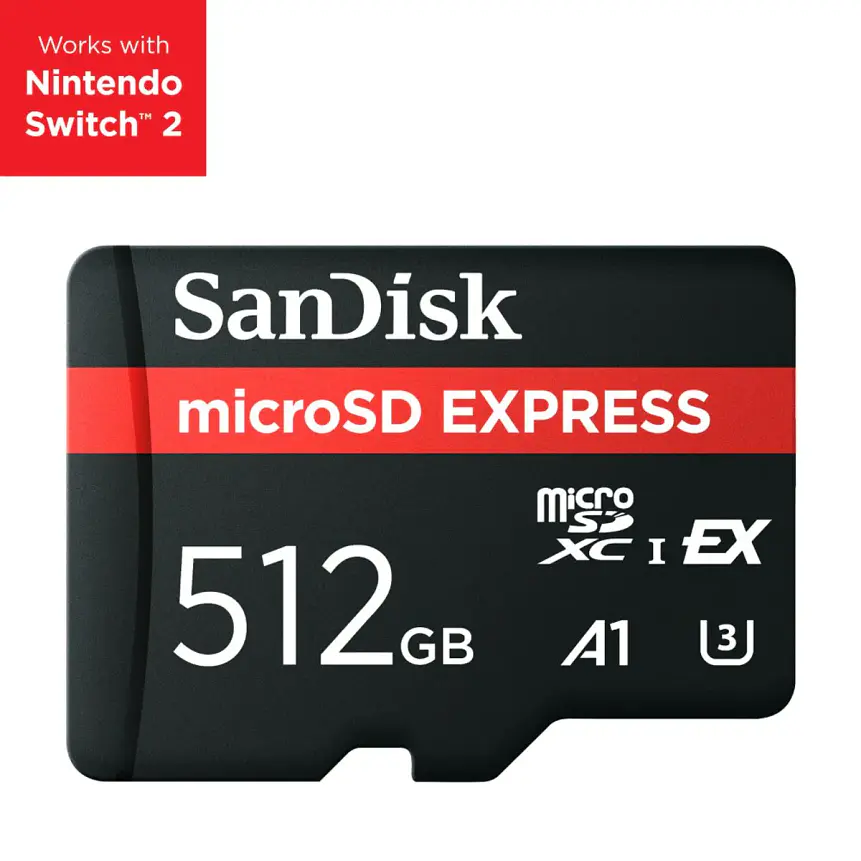 Tarjeta de Memoria SanDisk microSD Express 256GB 880MB/s para Celular, Consola y Cámara 1