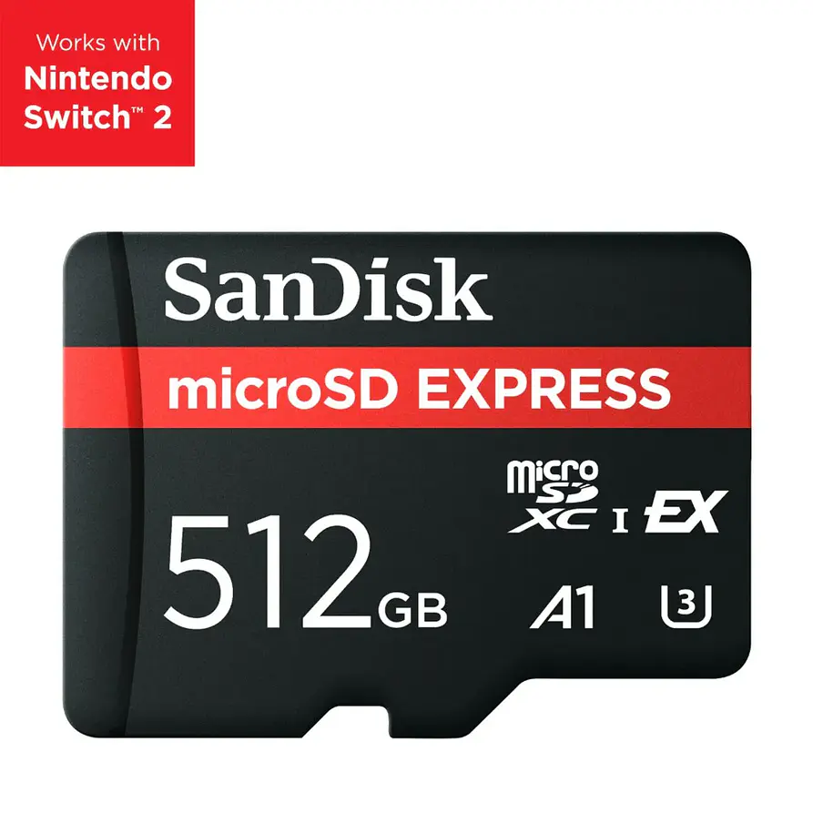 Tarjeta de Memoria SanDisk microSD Express 256GB 880MB/s para Celular, Consola y Cámara 1