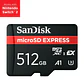 Tarjeta de Memoria SanDisk microSD Express 256GB 880MB/s para Celular, Consola y Cámara - Miniatura 1