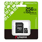 Tarjeta MicroSD Kingston Canvas Select Plus 256GB U1 V10 150MB/s con Adaptador SD - Miniatura 3