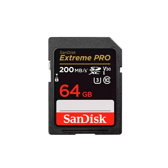 Tarjeta de Memoria SanDisk Extreme Pro 64GB SDXC Clase 10 200MB/s 1