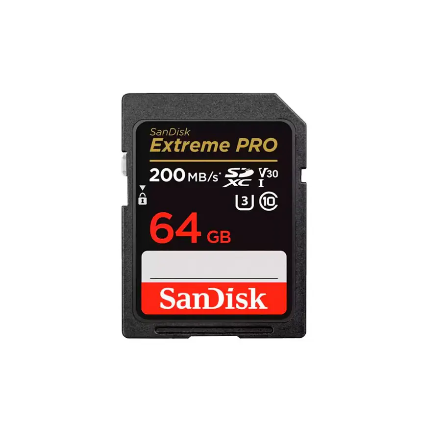 Tarjeta de Memoria SanDisk Extreme Pro 64GB SDXC Clase 10 200MB/s 1