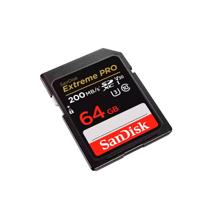 Tarjeta de Memoria SanDisk Extreme Pro 64GB SDXC Clase 10 200MB/s 2