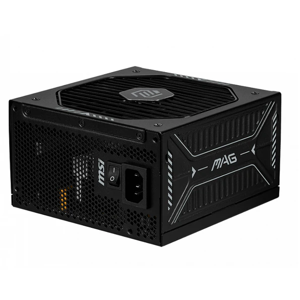 Fuente de Poder MSI MAG A850GLS PCIE5 850W 80 Plus Gold Modular ATX 3