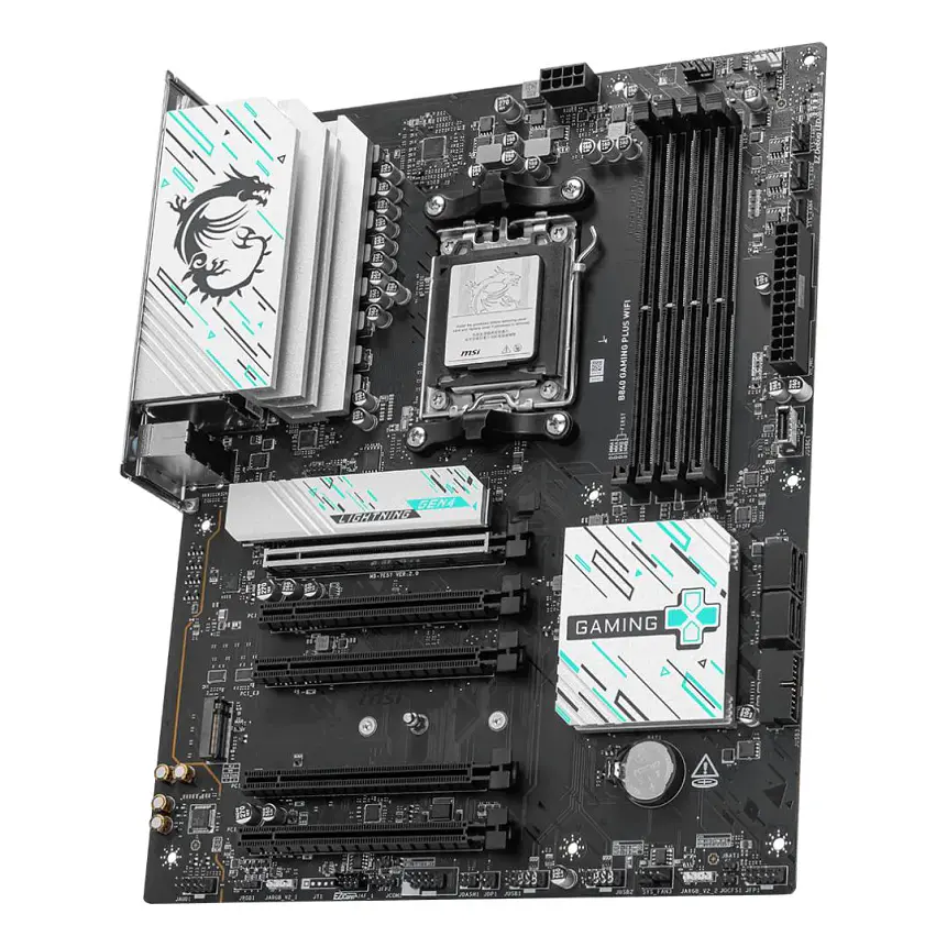 Placa Madre MSI B840 GAMING PLUS WIFI AM5 DDR5 ATX WiFi 7 3