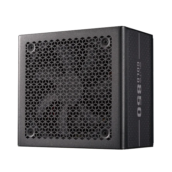 Fuente de Poder Cooler Master Elite Gold 850W Modular 80 Plus Gold ATX 3.1 PCIe 5.1 1