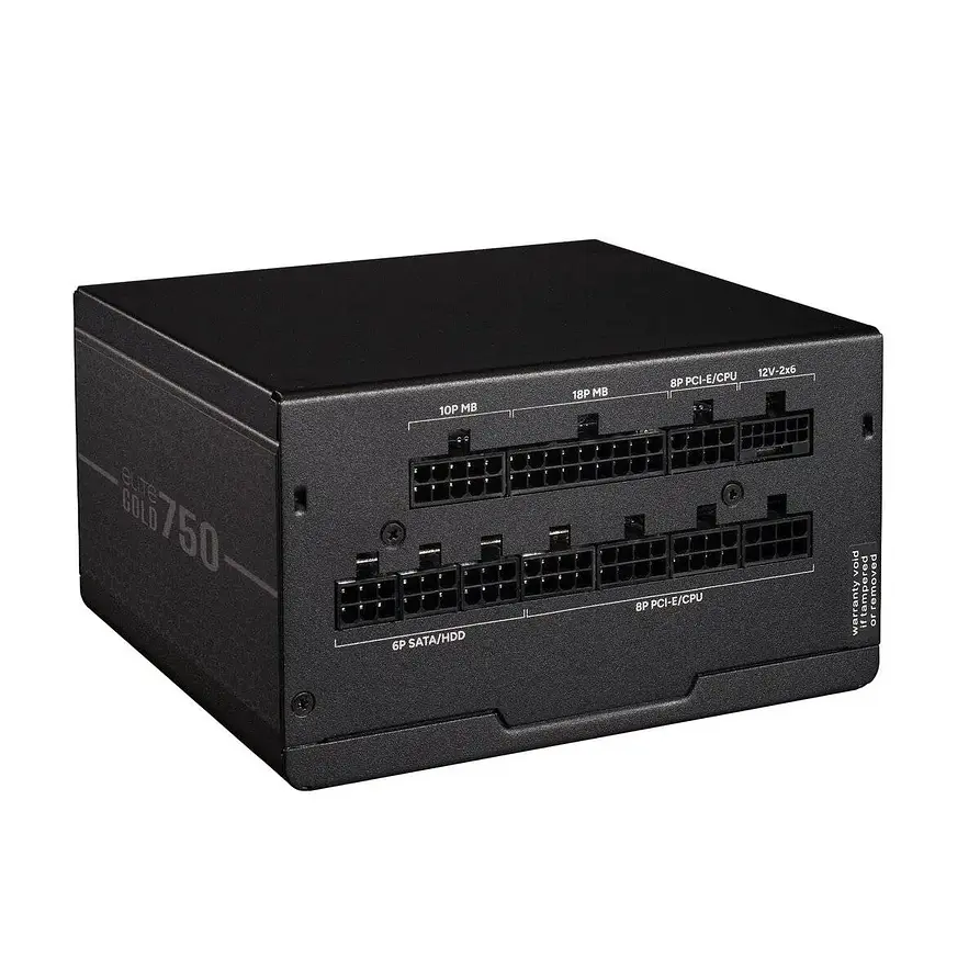 Fuente de Poder Cooler Master Elite Gold 750W Modular ATX 3.1 PCIe 5.1 2