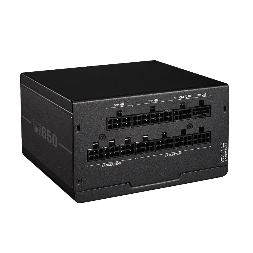 Fuente de Poder Cooler Master Elite Gold 650W Modular 80 Plus Gold ATX 2
