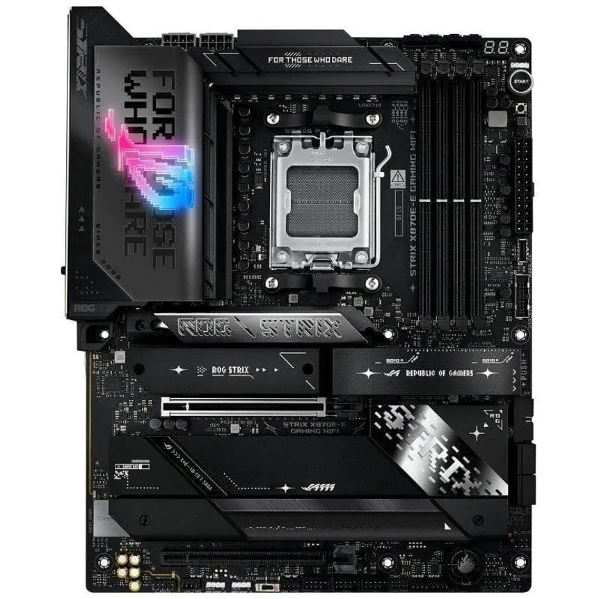 Placa Madre ASUS ROG STRIX X870E-E GAMING WIFI AM5 DDR5 ATX WiFi 7 2