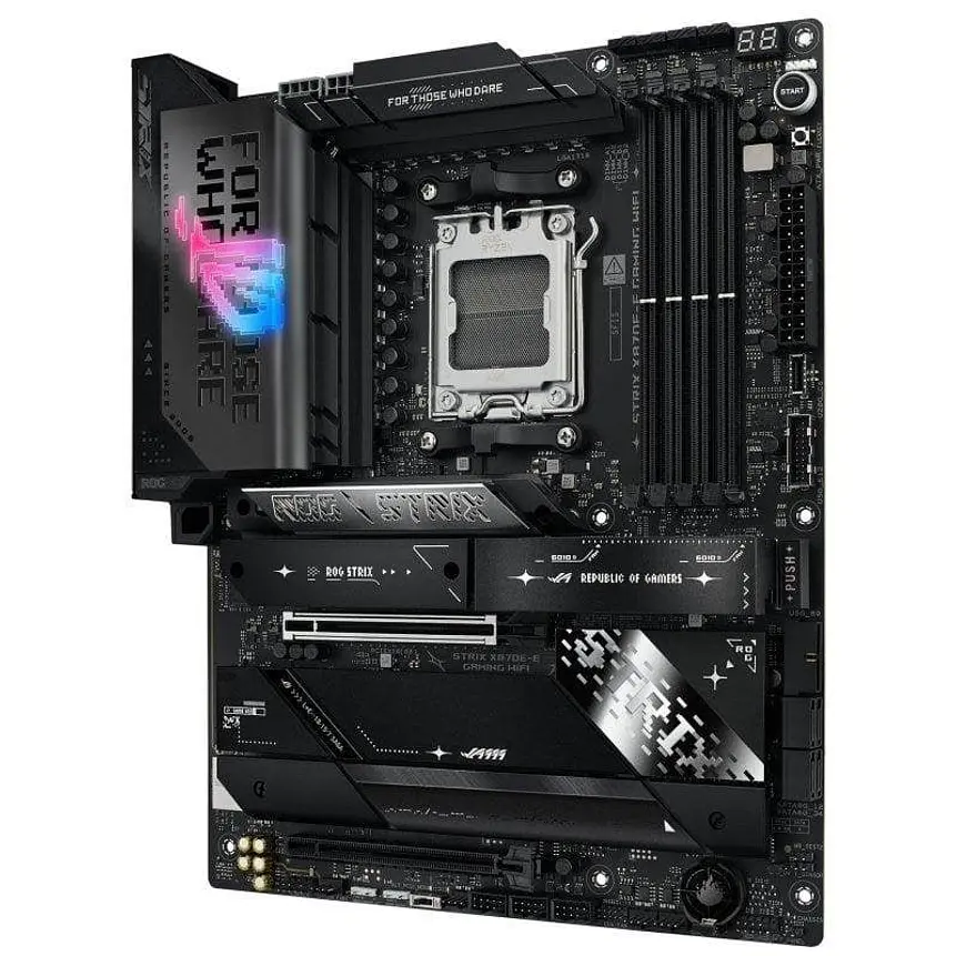 Placa Madre ASUS ROG STRIX X870E-E GAMING WIFI AM5 DDR5 ATX WiFi 7 3