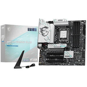 Placa Madre MSI B860M GAMING PLUS WIFI Intel LGA 1851 DDR5 Micro ATX