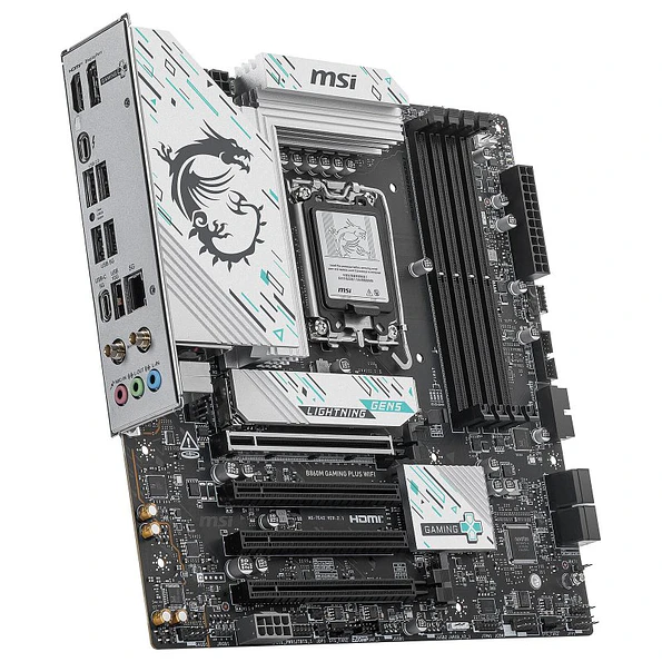 Placa Madre MSI B860M GAMING PLUS WIFI Intel LGA 1851 DDR5 Micro ATX 3