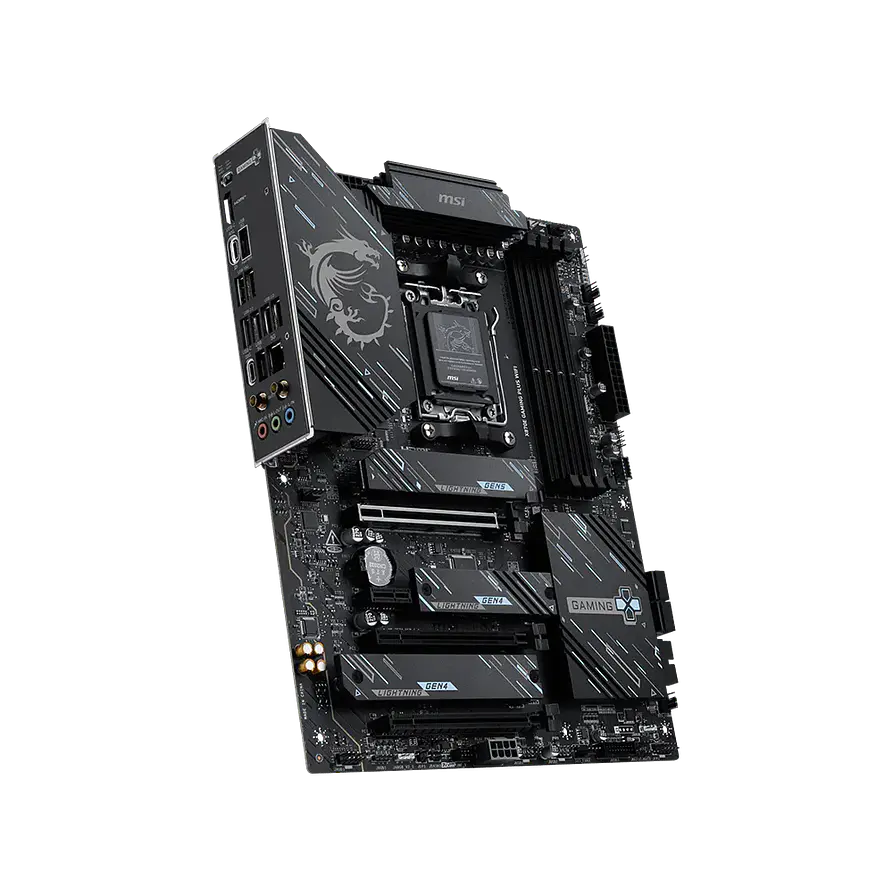 Placa Madre MSI X870E GAMING PLUS WIFI AM5 DDR5 ATX WiFi 7 3