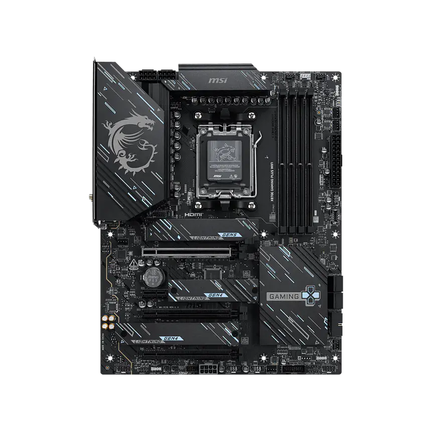 Placa Madre MSI X870E GAMING PLUS WIFI AM5 DDR5 ATX WiFi 7 2