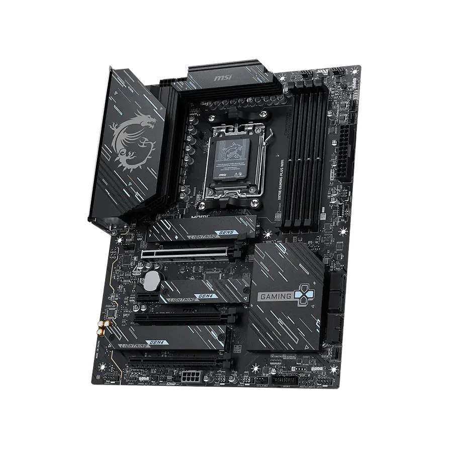 Placa Madre MSI X870E GAMING PLUS WIFI AM5 DDR5 ATX WiFi 7 4